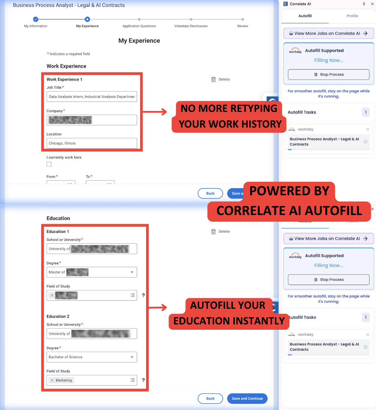 Complete The Entire Application Automatically